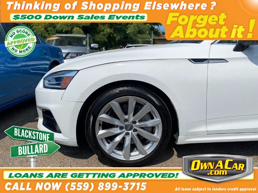 2018 AUDI A5 COUPE PREMIUM WAUNNAF58JA077644