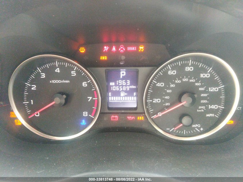 2014 SUBARU XV CROSSTREK LIMITED JF2GPAKC4EH315904