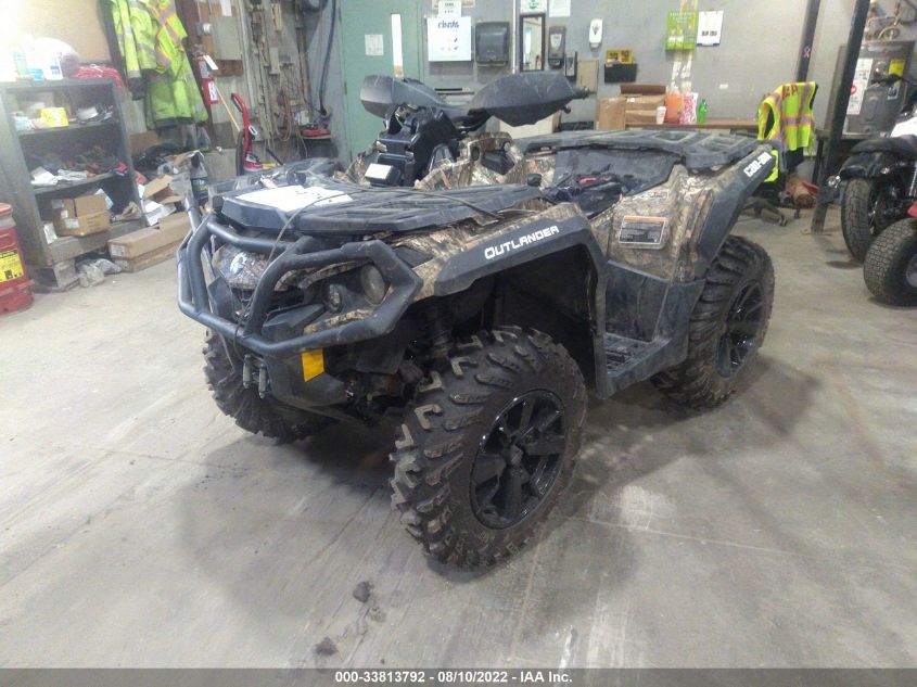 2022 CAN-AM OUTLANDER XT 850/XT-P 850 3JBLKAU44NJ001316