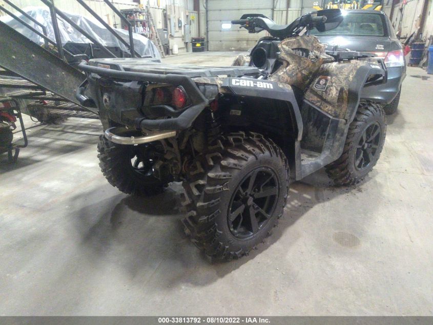 2022 CAN-AM OUTLANDER XT 850/XT-P 850 3JBLKAU44NJ001316