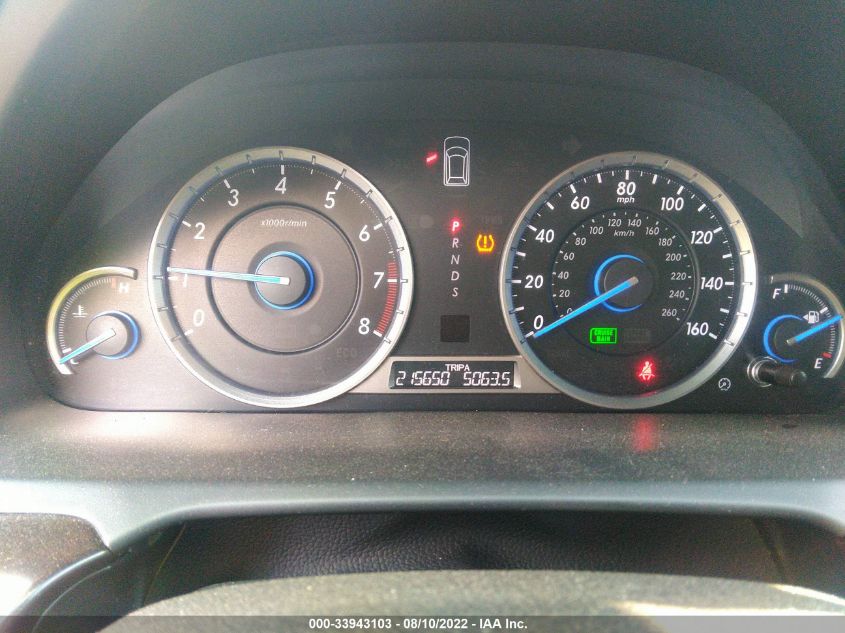 2013 HONDA CROSSTOUR EX-L 5J6TF2H50DL001915