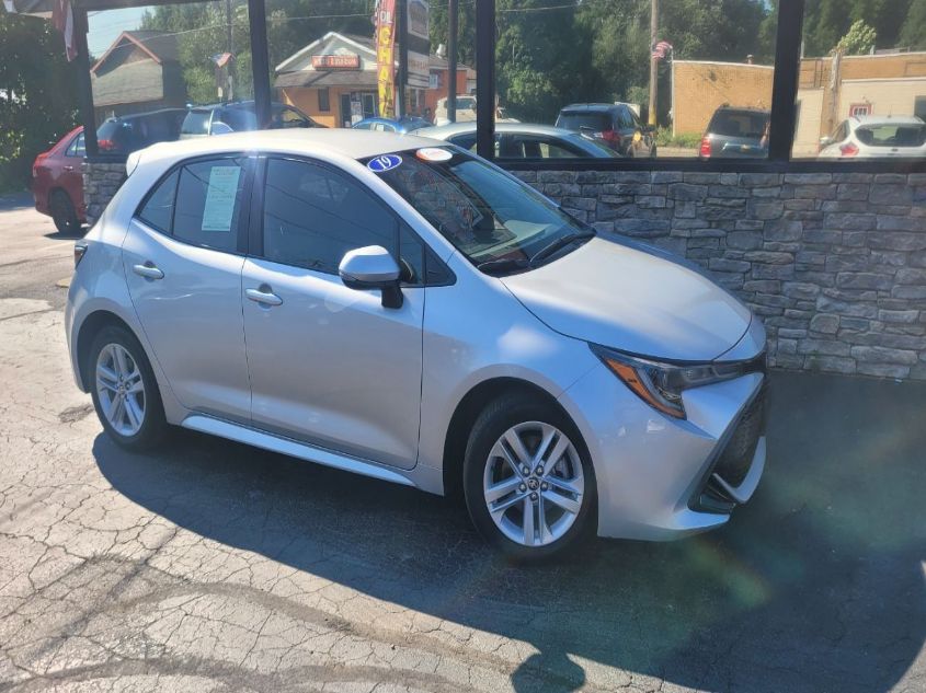 2019 TOYOTA COROLLA HATCHBACK SE/XSE JTNK4RBE1K3067617