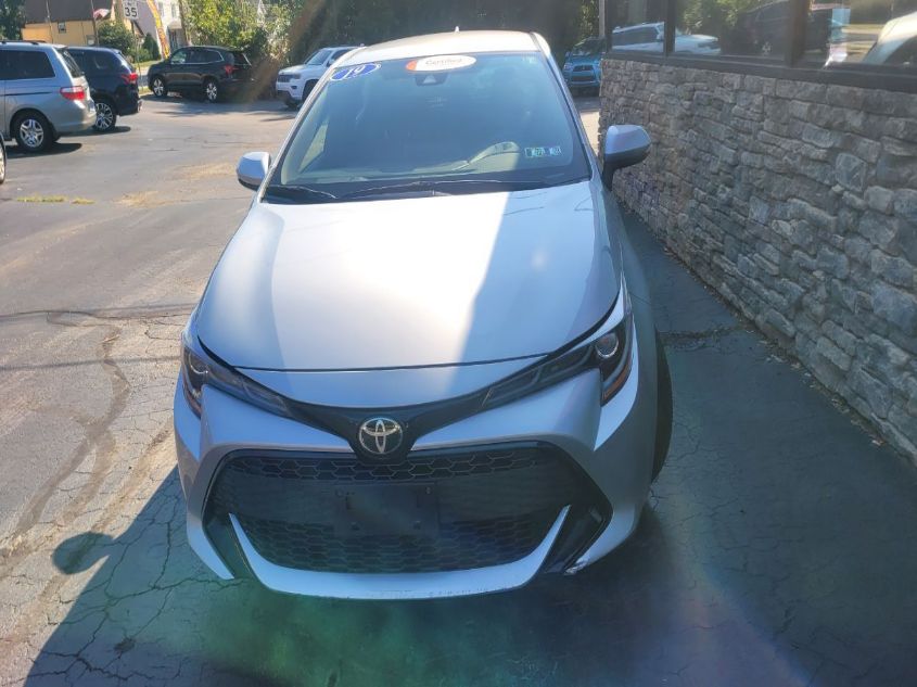 2019 TOYOTA COROLLA HATCHBACK SE/XSE JTNK4RBE1K3067617