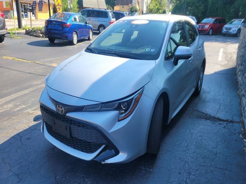 2019 TOYOTA COROLLA HATCHBACK SE/XSE JTNK4RBE1K3067617