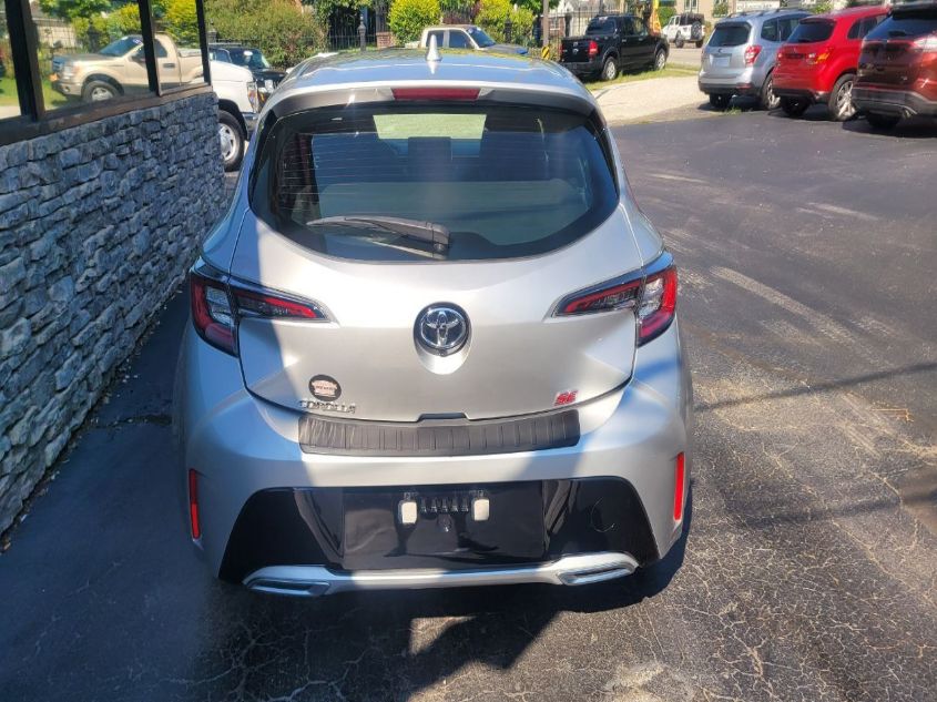 2019 TOYOTA COROLLA HATCHBACK SE/XSE JTNK4RBE1K3067617