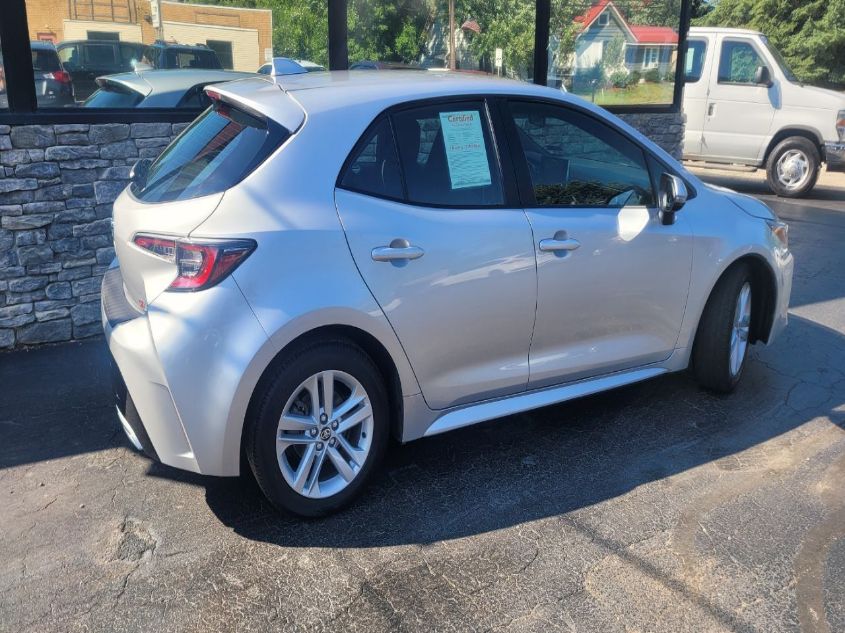 2019 TOYOTA COROLLA HATCHBACK SE/XSE JTNK4RBE1K3067617