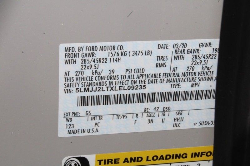 2020 LINCOLN NAVIGATOR RESERVE 5LMJJ2LTXLEL09235