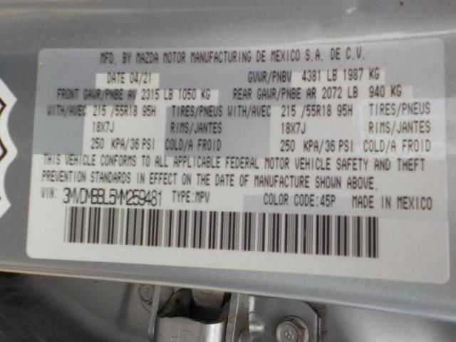 2021 MAZDA CX-30 SELECT 3MVDMBBL5MM259481