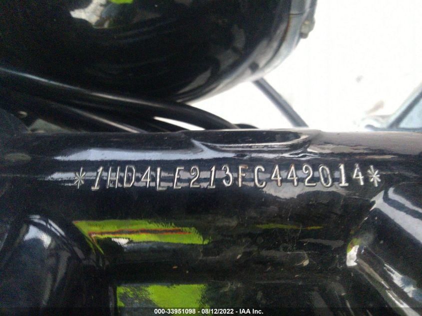 2015 HARLEY-DAVIDSON XL883 IRON 883 1HD4LE213FC442014