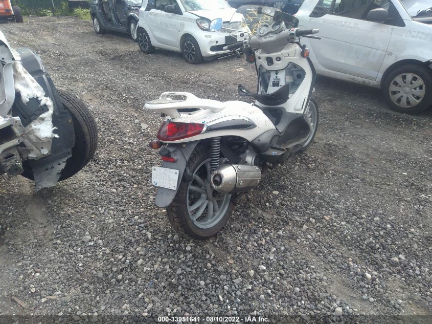 2005 PIAGGIO BV 200 ZAPM289L055002556