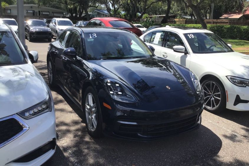 2018 PORSCHE PANAMERA WP0AA2A76JL100600