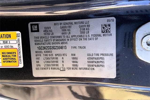 2016 CHEVROLET SILVERADO 3500HD LT 1GC3KZCG3GZ304613