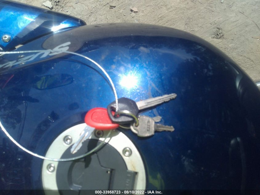 2002 SUZUKI GSF1200 S JS1GV77A422100630