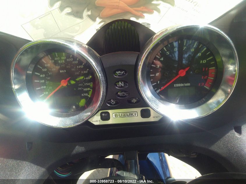 2002 SUZUKI GSF1200 S JS1GV77A422100630