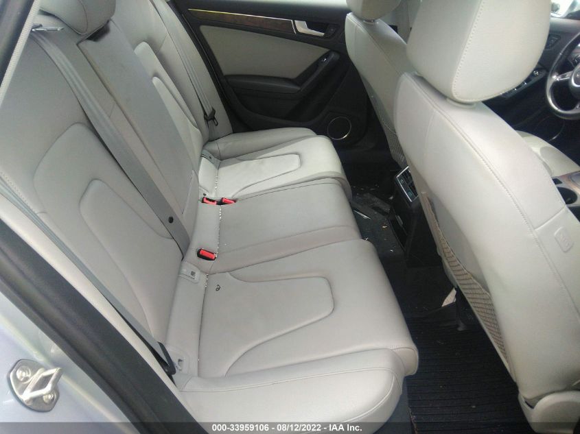 2015 AUDI A4 PREMIUM PLUS WAUEFAFL0FN018597