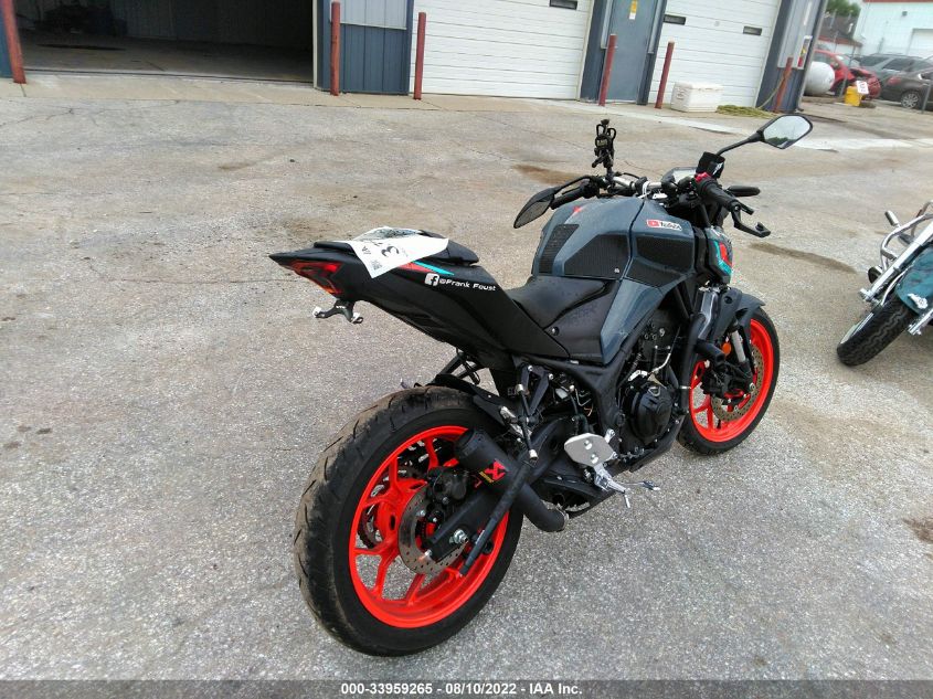 2021 YAMAHA MT-03 MH3RH20Y7MK006391