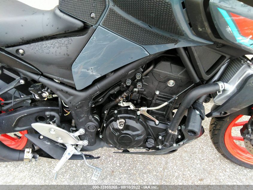 2021 YAMAHA MT-03 MH3RH20Y7MK006391
