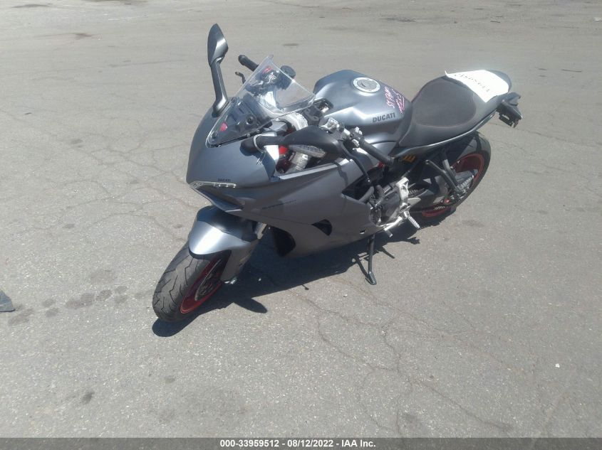 2020 DUCATI SUPERSPORT ZDMVABDS67B009745