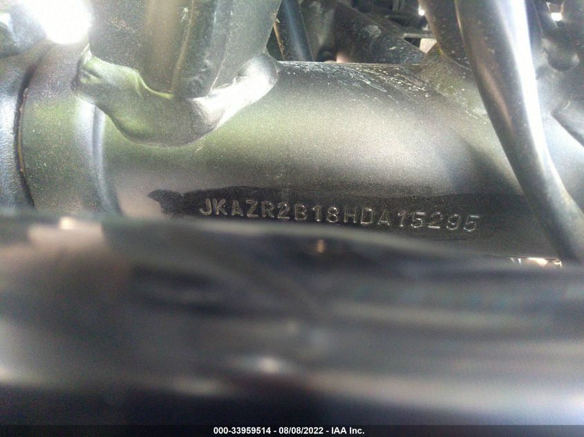 2017 KAWASAKI ZR900 JKAZR2B18HDA15295
