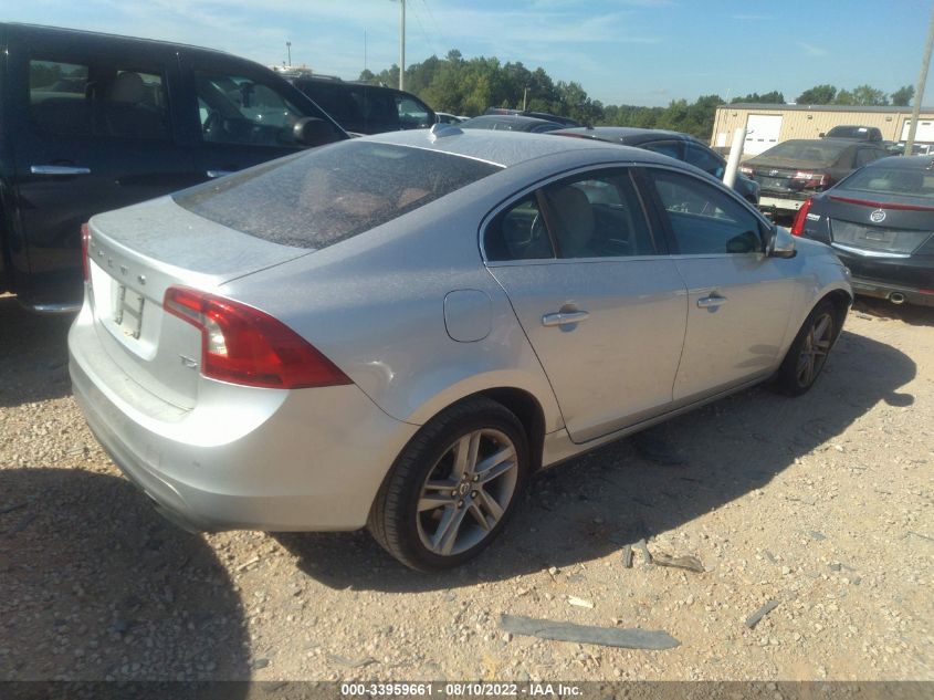 2014 VOLVO S60 T5 YV1612FS3E2274729