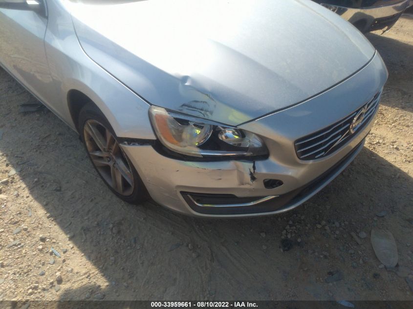 2014 VOLVO S60 T5 YV1612FS3E2274729