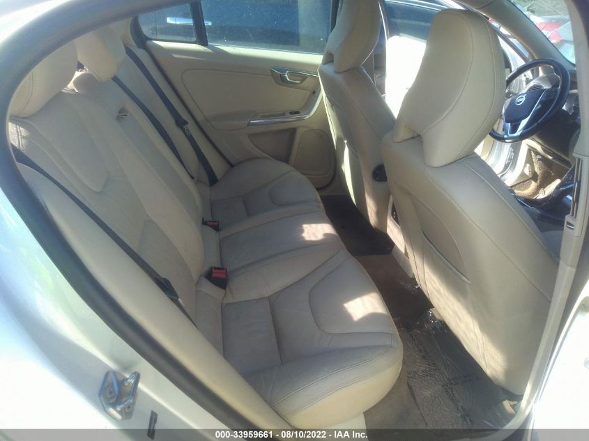 2014 VOLVO S60 T5 YV1612FS3E2274729