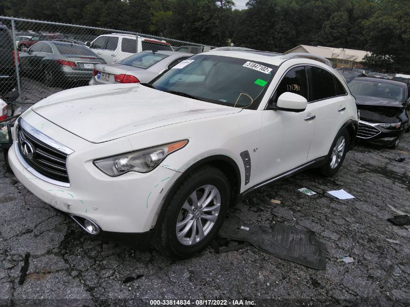 2014 INFINITI QX70 JN8CS1MU8EM452101