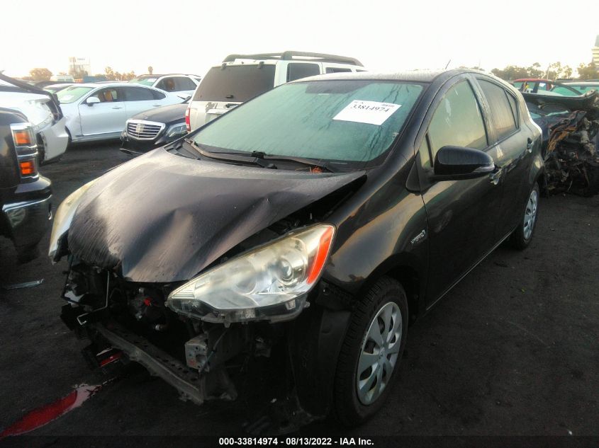 2013 TOYOTA PRIUS C ONE/TWO/THREE/FOUR JTDKDTB34D1546158