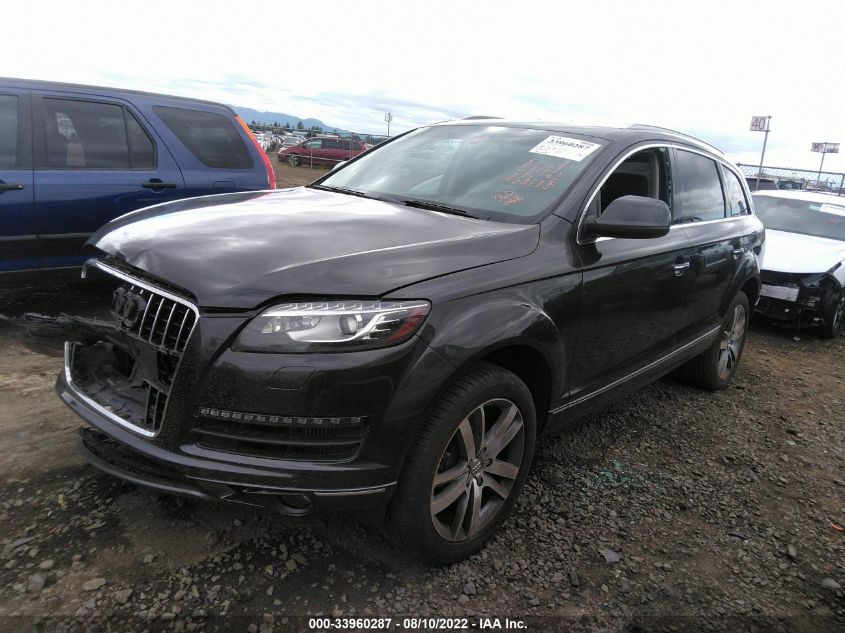 2014 AUDI Q7 3.0L TDI PREMIUM PLUS WA1LMBFE9ED018538