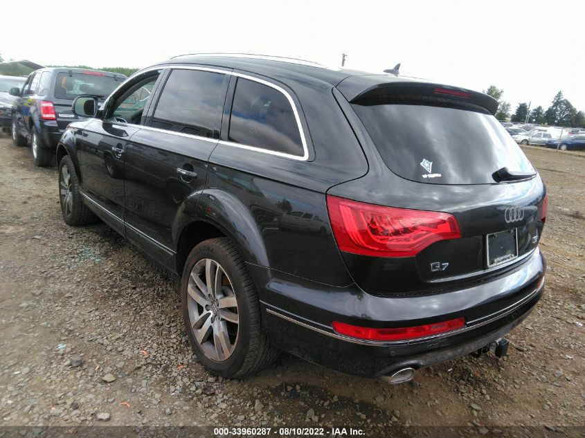 2014 AUDI Q7 3.0L TDI PREMIUM PLUS WA1LMBFE9ED018538