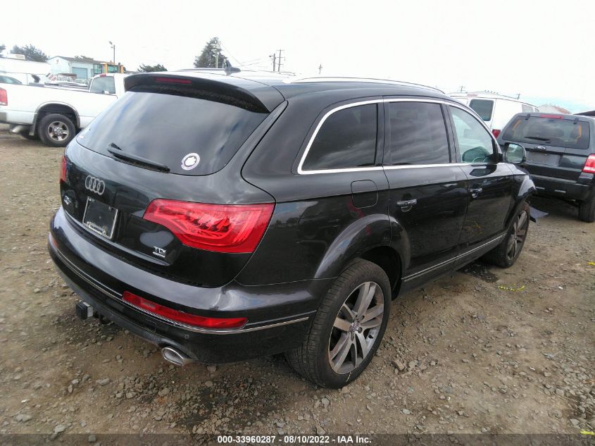 2014 AUDI Q7 3.0L TDI PREMIUM PLUS WA1LMBFE9ED018538