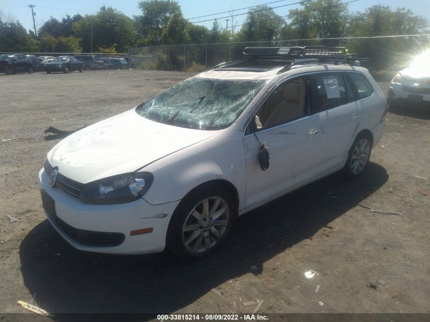 2014 VOLKSWAGEN JETTA SPORTWAGEN SE W/SUNROOF 3VWPP7AJ4EM603576