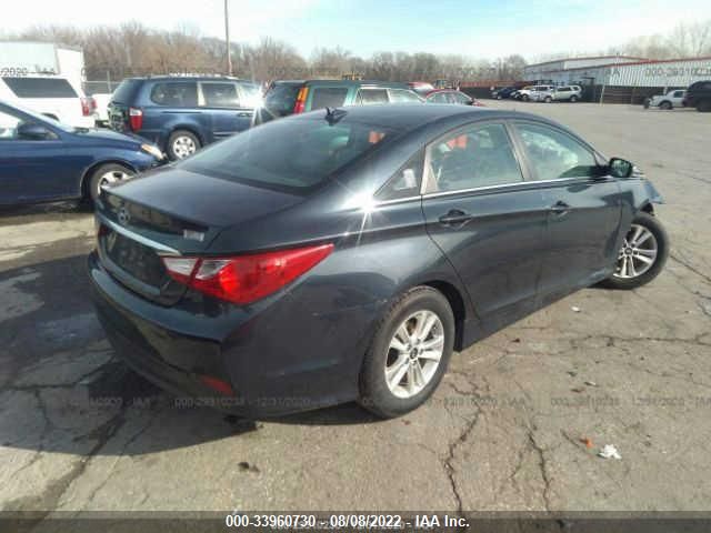 2014 HYUNDAI SONATA GLS 5NPEB4AC2EH921873