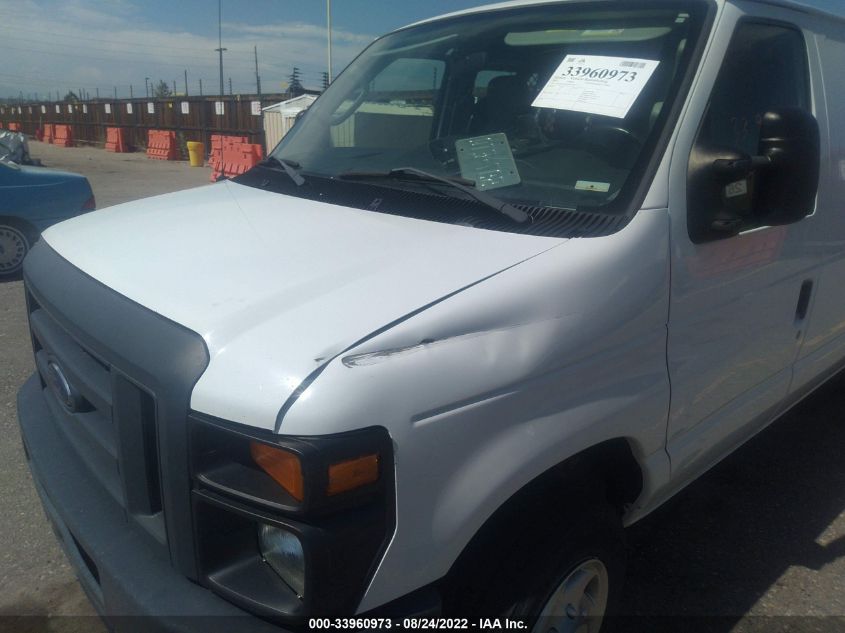 2013 FORD ECONOLINE CARGO VAN COMMERCIAL 1FTNS1EWXDDB29963