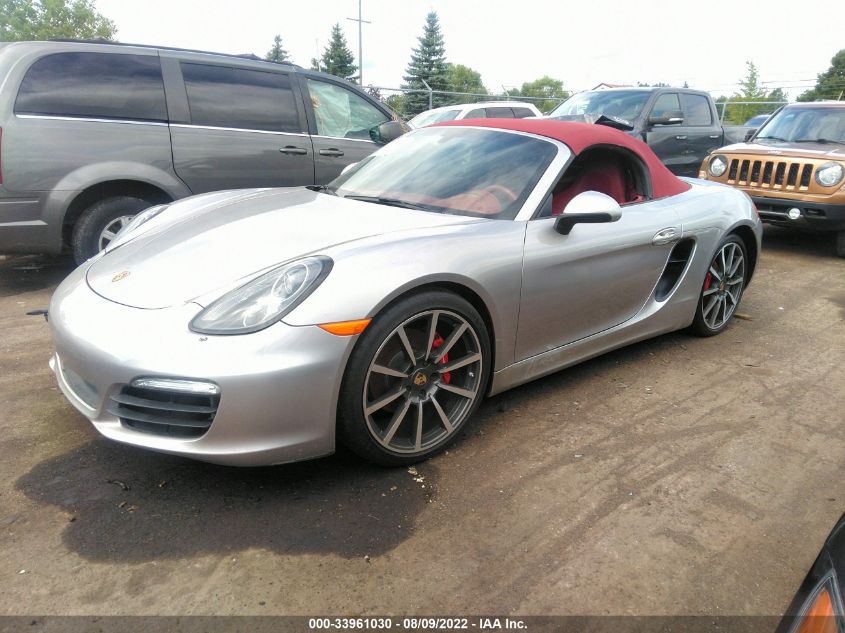 2013 PORSCHE BOXSTER S WP0CB2A8XDS132152