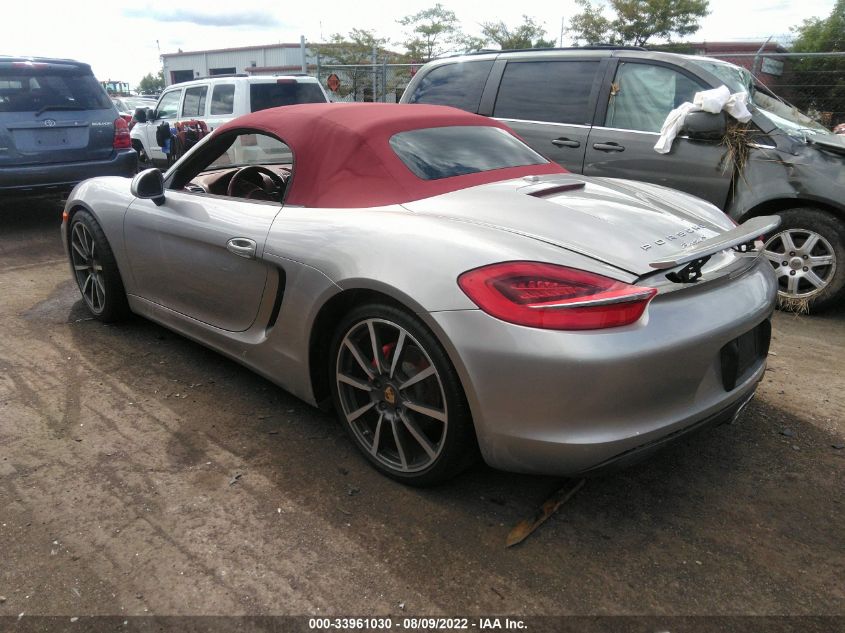 2013 PORSCHE BOXSTER S WP0CB2A8XDS132152