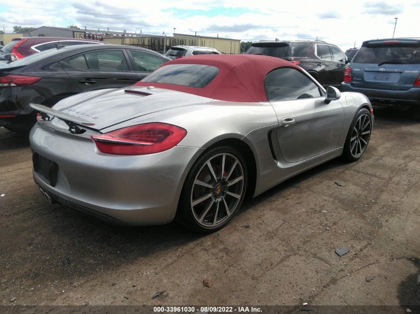 2013 PORSCHE BOXSTER S WP0CB2A8XDS132152