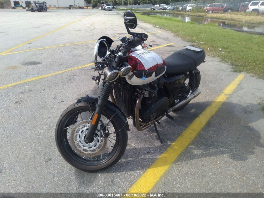 2022 TRIUMPH MOTORCYCLE BONNEVILLE T100 SMTD10G74NTAF1427
