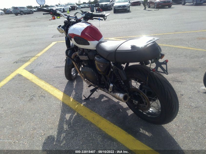 2022 TRIUMPH MOTORCYCLE BONNEVILLE T100 SMTD10G74NTAF1427
