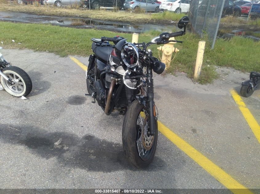 2022 TRIUMPH MOTORCYCLE BONNEVILLE T100 SMTD10G74NTAF1427