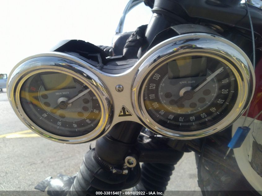2022 TRIUMPH MOTORCYCLE BONNEVILLE T100 SMTD10G74NTAF1427