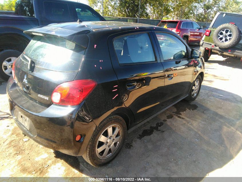 2015 MITSUBISHI MIRAGE ES/RF ML32A4HJ8FH060924