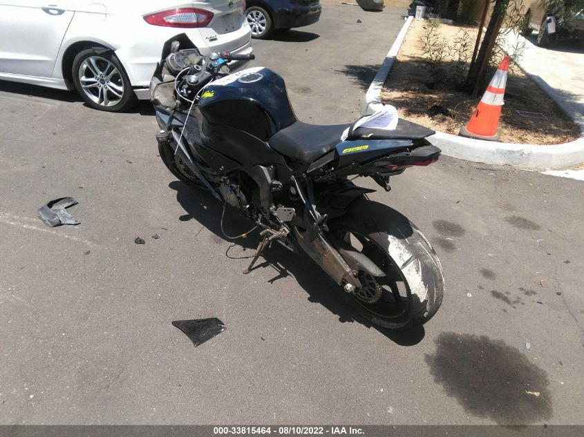 2022 KAWASAKI ZX636 K JKBZXJH15NA013484