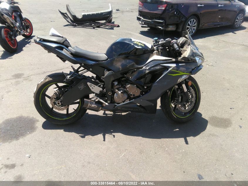 2022 KAWASAKI ZX636 K JKBZXJH15NA013484