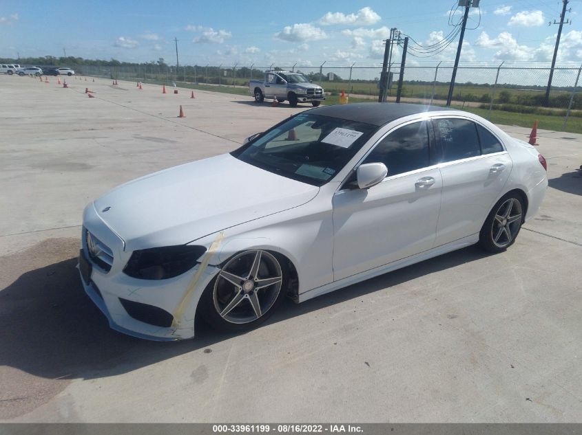 2015 MERCEDES-BENZ C-CLASS C 300 55SWF4JB7FU092605