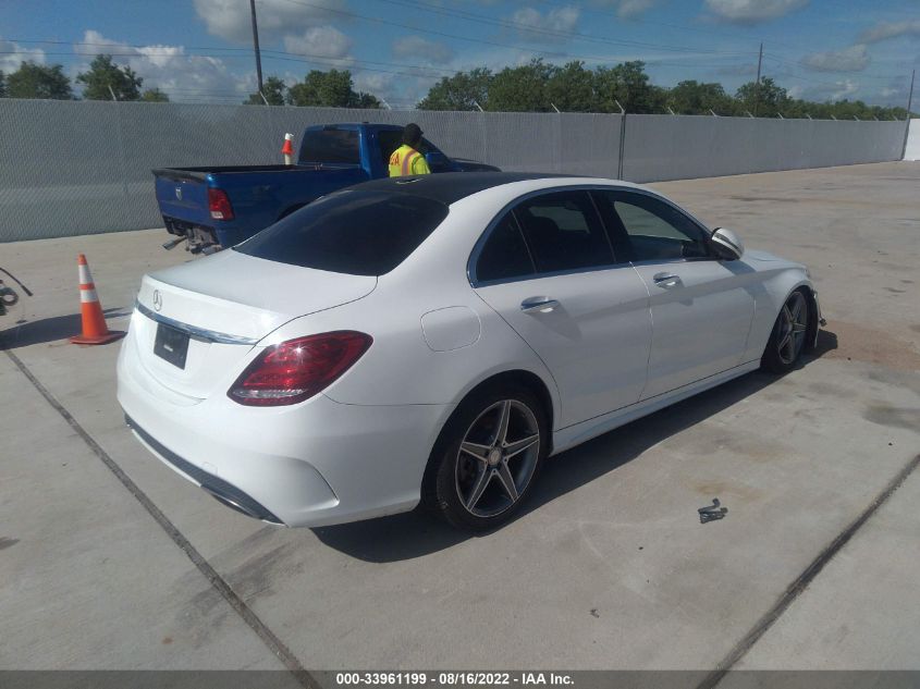 2015 MERCEDES-BENZ C-CLASS C 300 55SWF4JB7FU092605