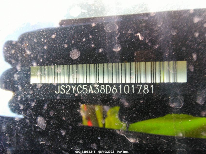 2013 SUZUKI SX4 LE JS2YC5A38D6101781