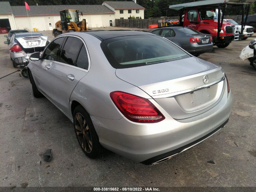 2015 MERCEDES-BENZ C 300 4MATIC 55SWF4KB9FU000389