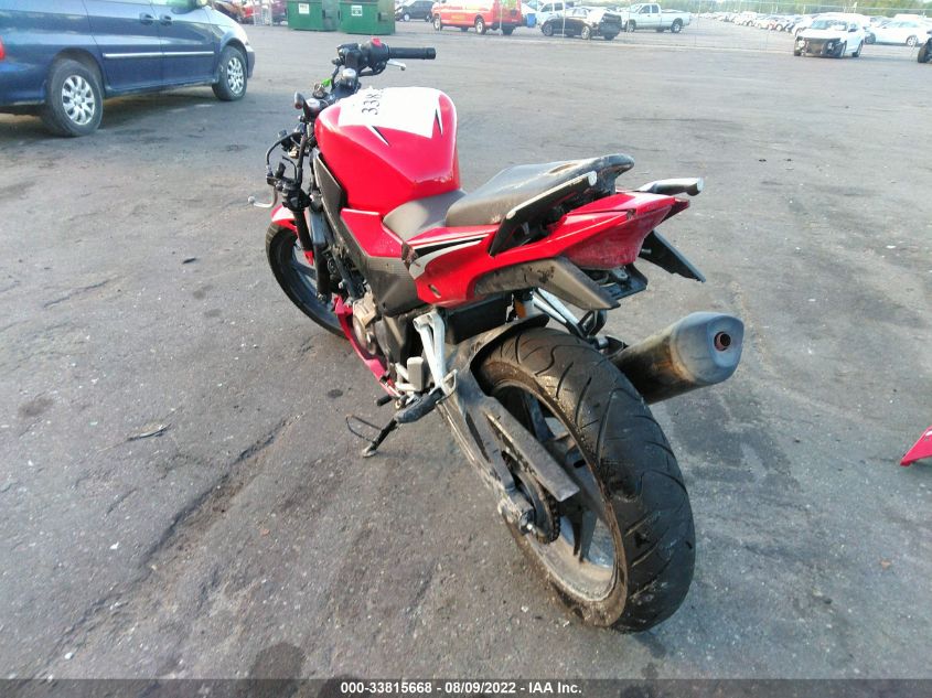 2021 HONDA CBR300 RA MLHNC5155M5700087