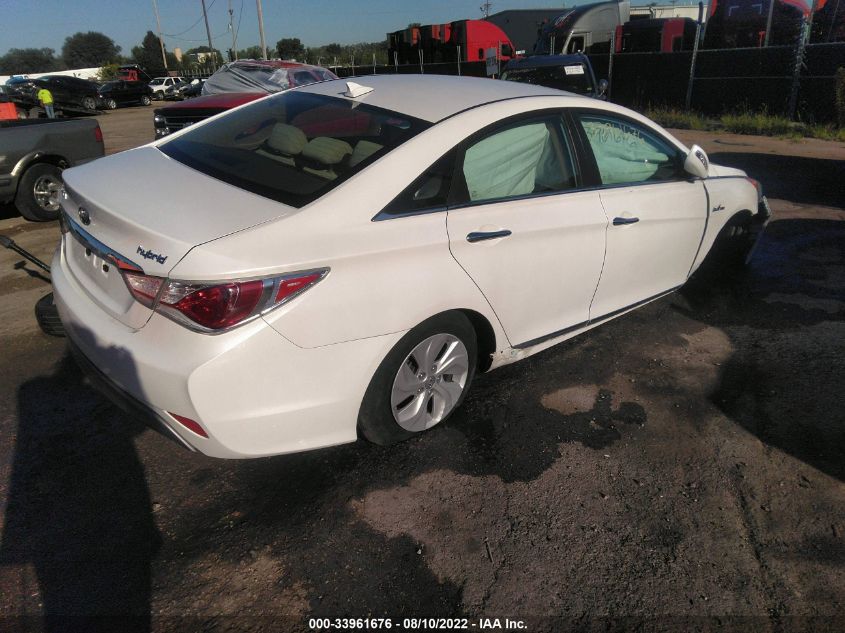 2015 HYUNDAI SONATA HYBRID KMHEC4A4XFA134809